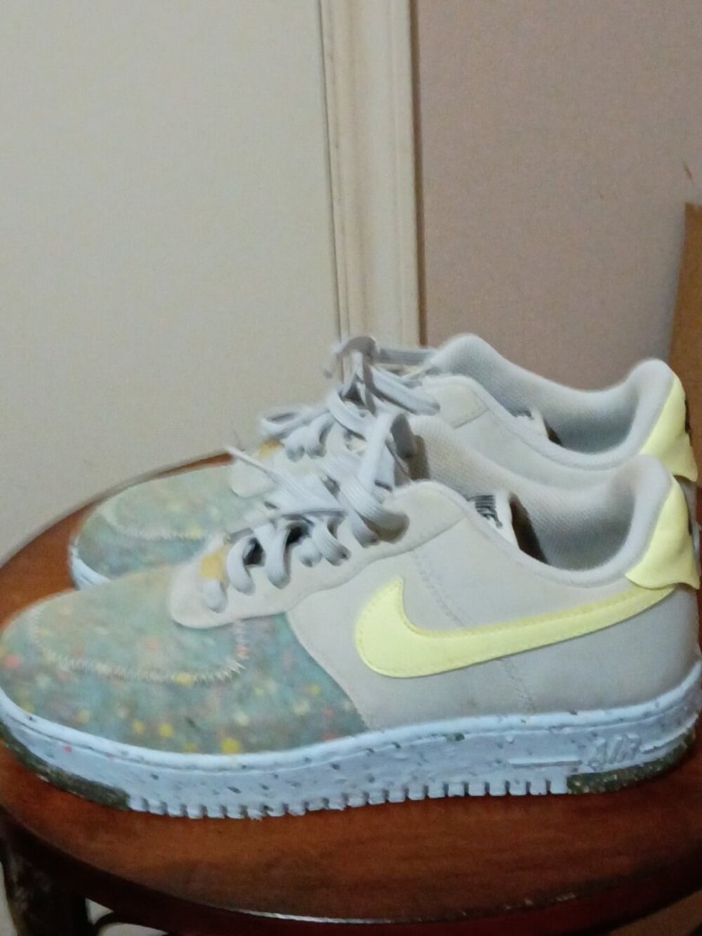 Nike CT1986-001 Air Force 1 Crater Pure Platinum Women’s Sneakers Shoes Size 8 - Picture 9 of 14